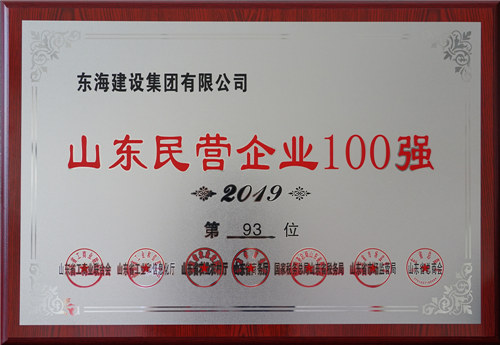 山東民營企業(yè)100強